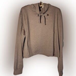 X by Gottex Taupe Cowl Neck